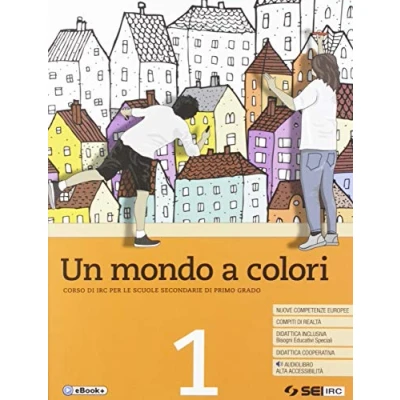 Immagine di Un mondo a colori. Corso di IRC Con nulla osta CEI. e book. C...