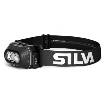 Immagine di Silva Lampada frontale a LED ricaricabile USB C Explore 5 700 lumen luce rossa 4 livelli di luminosità bianca, arancione e rosso Indicatore batteria
