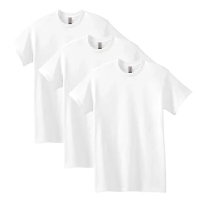 Immagine di Gildan T shirt in cotone Heavy, modello G5000, Uomo, Bianco, XL