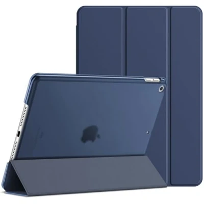 Immagine di JETech Custodia per iPad 10,2 Pollici, 2021/2020/2019 Modello, 9/8/7 Generazione, Cover con Auto Svegliati/Sonno (Marino Intenso)
