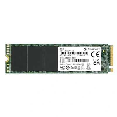 Immagine di Transcend 115S 1 TB SSD interno NVMe/PCIe M.2 PCIe NVMe 3.0 x4 Dettaglio TS1TMTE115S