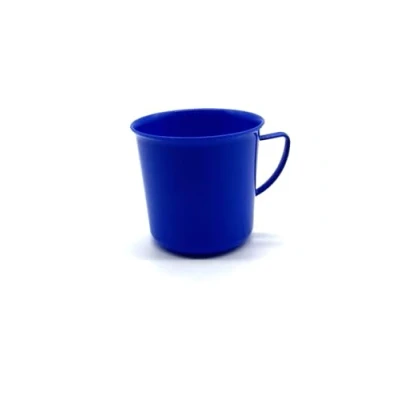 Immagine di Kimmel Tazza da tè con manico, riutilizzabile, infrangibile, 330 ml, in plastica, blu