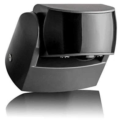 Immagine di SEBSON Rilevatore di Movimento Esterno IP65, Montaggio a Parete, LED adatto, programmabile, 12m / 180 3m 360 Sensore Infrarossi con 2 sensori