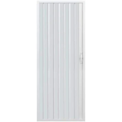 Immagine di Box doccia a soffietto Liberte&#039; dim. 140 cm x H 185 in PVC anta unica, con apertura laterale