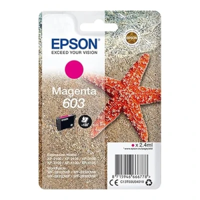 Immagine di EPSON Confezione singola di inchiostro magenta 603, Standard