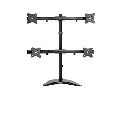 Immagine di Neomounts NM D335D4BLACK 4 vie Supporto da tavolo per monitor 25,4 cm (10) 68,6 (27) Inclinabile, Girevole