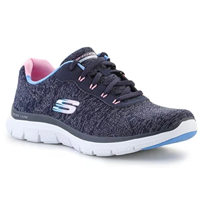 Immagine di Skechers Flex Appeal 4.0 Fresh Move, Scarpe da ginnastica Donna, Blu Navy, 38.5 EU
