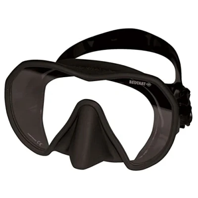 Immagine di Beuchat Maxlux, Maschera per Immersioni e Snorkeling, Nero