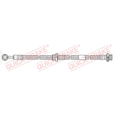 Immagine di QUICK BRAKE 50.807 Tubi Freno 643mm con filettatura interna