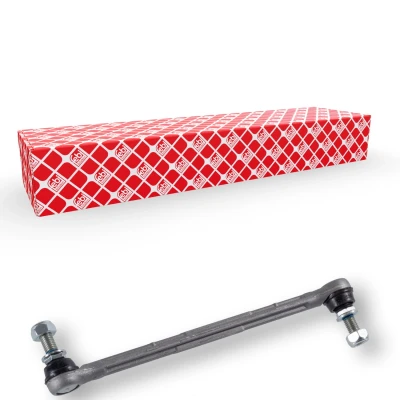 Immagine di febi BILSTEIN 19279 Bielletta barra stabilizzatrice Assale anteriore Sx, Dx 238 M10 x 1,5 Plus con dado autobloccante Alluminio