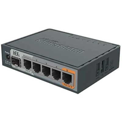 Immagine di Mikrotik RB760iGS hEX S Router 5xGB 1xSFP L4