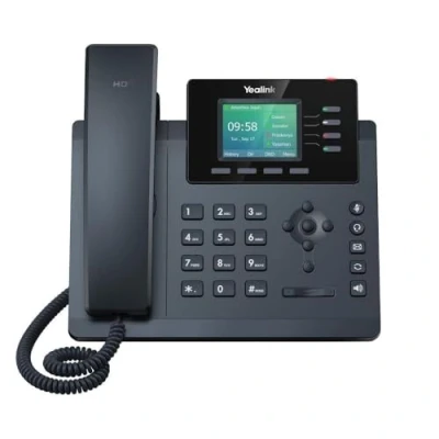 Immagine di Yealink Telefono IP SIP T34W aziendale con display a colori da 2,4&quot;, supporto Wi Fi, 3 account SIP, qualità vocale HD, compatibile PoE, ideale per uffici e home office