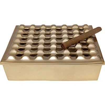 Immagine di Kare Design 61676 Posacenere Soho Square Brass, Oro, One Size
