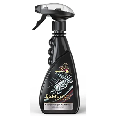 Immagine di Exklusiv Chemie® Detergente per pozzetti Effetto Opaco Auto la Cura della Cabina di Guida Pulisce e Il cruscotto Le superfici in plastica Interni dell&#039;auto 500 ml