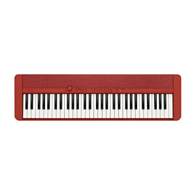 Immagine di Casio CT S1 RD, Casiotone Piano Keyboard, Rosso