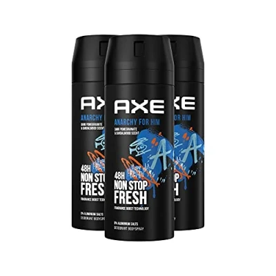 Immagine di Axe Bodyspray Anarchy for Him senza sali di alluminio, 150 ml