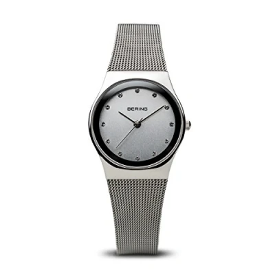 Immagine di BERING Donna Analogico Quarzo Classic Orologio con Cinturino in Acciaio Inossidabile e Vetro Zaffiro 12927 000