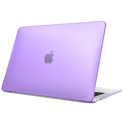 Immagine di FINTIE Custodia Compatibile con MacBook Air 13 2020 2019 2018 (Modello A2337 M1 / A2179 A1932) Sottile Cover Rigid Opaca Protettivo Guscio Case, Lavanda