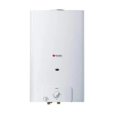Immagine di Hermann Duval Scaldabagno Opalia C 14/1 LIX LOW NOX, 24KW, a Camera Aperta, Metano, Bianco