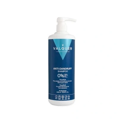 Immagine di Valquer Profesional Shampoo Antiforfora Zero% Senza Sale, Solfati, Parabeni e Siliconi, Eliminazione Rapida Della Forfora, Riduce L&#039;Aspetto Forfora 1000 Ml