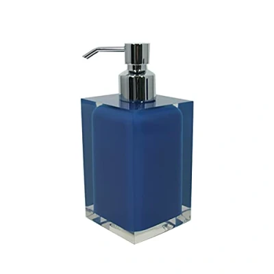 Immagine di Gedy Auckland Dosasapone Bagno, Blu, 16.2 x 7 cm
