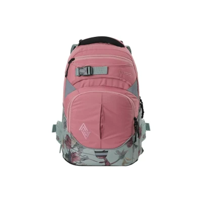 Immagine di Nitro Superhero, zaino per la scuola, zaino, cintura in vita rimovibile, base robusta, borsa termica, Rosa legno., 30 l, Casual