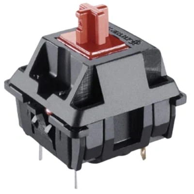 Immagine di Cherry MX Key Switch per Tastiere da Gioco Meccaniche Montato su piastra MX1AL1NN (Cherry Red, 65 Pezzi)