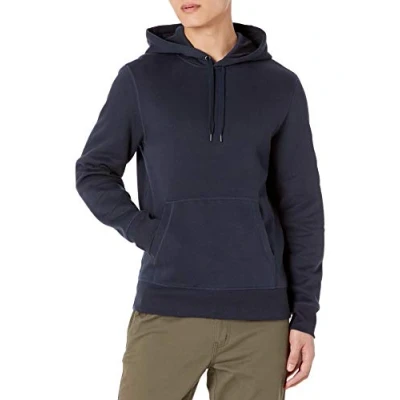 Immagine di Amazon Essentials Felpa con Cappuccio in Pile (Disponibile Taglie Big &amp; Tall) Uomo, Blu Marino Scuro, 4XL Plus Tall
