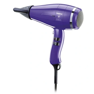 Immagine di Valera Vanity Performance Pretty Purple, asciugacapelli professionale a ioni, per un’asciugatura veloce e silenziosa, 2400 watt, Viola