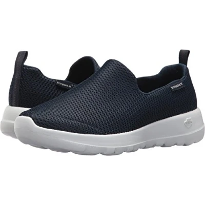Immagine di Skechers Womens 15600 Go Walk Joy Fabric Low Top Slip On, Navy/White, Size 6.5