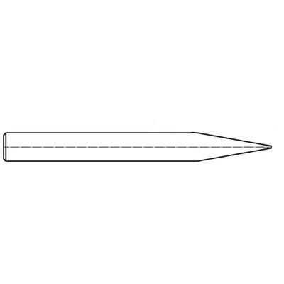 Immagine di Weller T0054323099 Punta di saldatura Forma a scalpello Contenuto 1 pz.