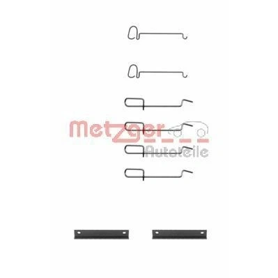 Immagine di METZGER 109 1070 Kit accessori, Pastiglia freno RENAULT: CLIO 1, Super 5 Hatchback, 19 I Van, PEUGEOT: 306 Hatchback