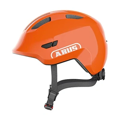 Immagine di ABUS Casco da bici unisex, Arancione (Arancione lucido), S (45 50 cm)