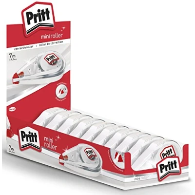Immagine di Pritt Compact roller Mini, 4,2 mm x 7 m, colore: multicolore, 10 pezzi