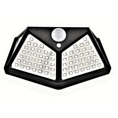 Immagine di LEOFLA Faro Esterno Crepuscolare Ad Energia Solare 100 Led Con Sensore Di Movimento