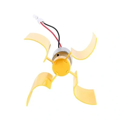 Immagine di Vobor Kit generatore di elettricità Fai da Te Piccole Turbine eoliche a Motore Verticale con Modello insegnamento della brezza delle Lame