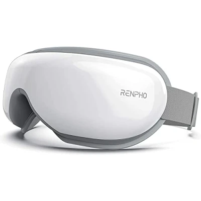 Immagine di RENPHO Eyeris 1 Massaggiatore per gli occhi con riscaldamento, Maschera musica Bluetooth, Relax e affaticamento occhi, riscaldato viso