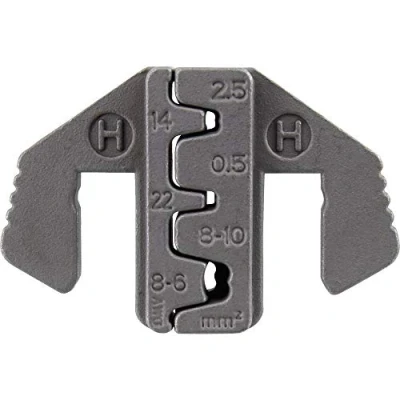 Immagine di TOOLCRAFT PLE 0H Matrici di crimpaggio Spina piatta, Sub D Range compressione: 2.5 fino a 10 mm² Adatto per marchio (Pinze): PZ 500