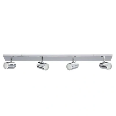 Immagine di Lindby Lampada da soffitto per bagno Dejan a 4 luci