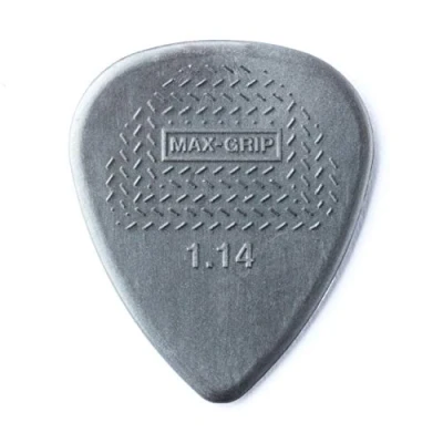 Immagine di Dunlop Plettri standard in nylon Max Grip, 1,14 mm, confezione da 24
