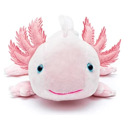 Immagine di Uni Toys Axolotl (nero) 32 cm (lunghezza) Peluche animale acquatico