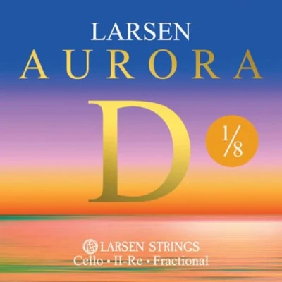 Immagine di Larsen Aurora Corde per violoncello Medio D 1/8