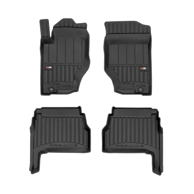 Immagine di FROGUM proLine 3D 3D426443 Set tappetino Gomma anteriore e posteriore 4 nero Su misura KIA: SORENTO 1