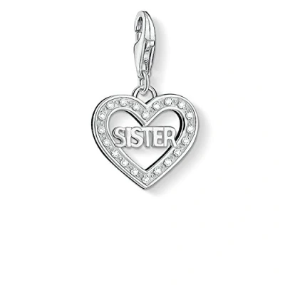 Immagine di Thomas Sabo Charm da Donna in Argento 925 con Zirconi Bianchi 1266 051 14
