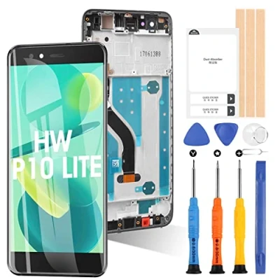 Immagine di ARSSLY Schermo per Huawei P10 Lite WAS LX1, LX2, LX3, LX1A, LX2J, L03T, AL00, TL10 Display LCD Touch Digitizer Vetro Parti di Ricambio