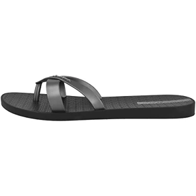 Immagine di Ipanema Kirei FEM Infradito da bagno, Donna, Taglia: 37, Black/silver Sintetico