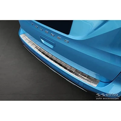 Immagine di Avisa Protezione paraurti Posteriore in Acciaio Inox Compatibile con Ford Tourneo Connect III 2022 &#039;Ribs&#039;