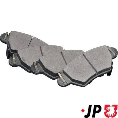 Immagine di JP GROUP 1263701710 Kit pastiglie freno Assale posteriore con segnalatore acustico usura OPEL: Corsa C Hatchback, Zafira A, Astra G Caravan