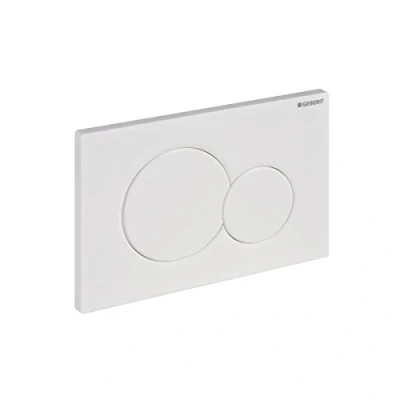Immagine di Geberit 115.770.11.5 Placca di Comando Sigma 01 per Risciacquo a due Quantità, Bianco