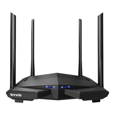 Immagine di Tenda AC10 Gigabit Router Wi Fi Dual Band AC1200 Wireless, 4 Porte Gigabit, Parental Control e Rete Ospiti, IPTV, VPN Server, IPv6, WPS, Adatto per Case a Un Piano